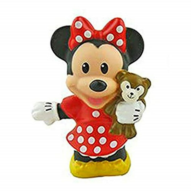 Fisher Price Little People Mickey Mouse World Magical Day Minnie with teddy bear
